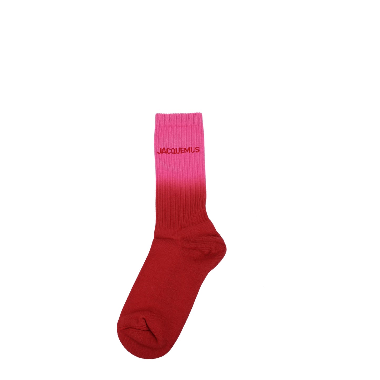 Jacquemus Socks Men Cotton Red/Pink