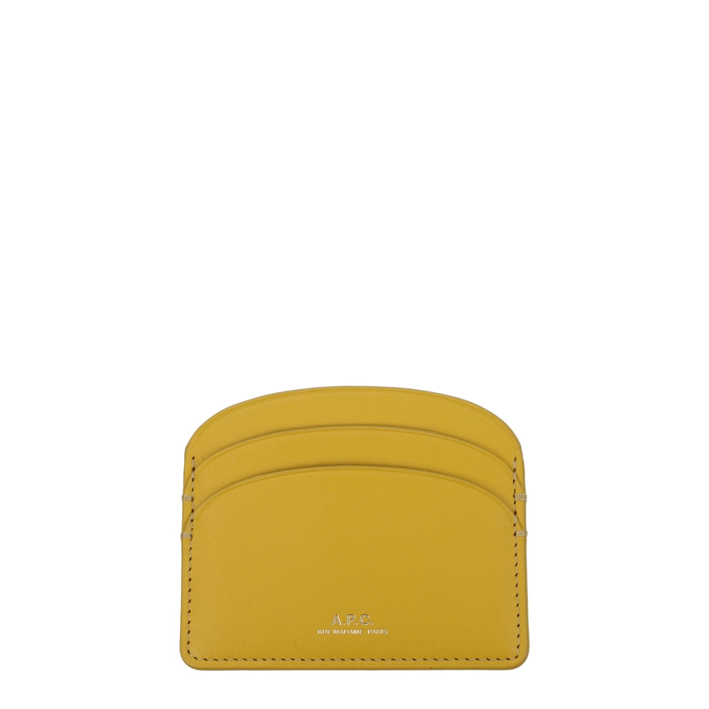 A.P.C. Document Holders Women Leather Yellow/Golden Wattle