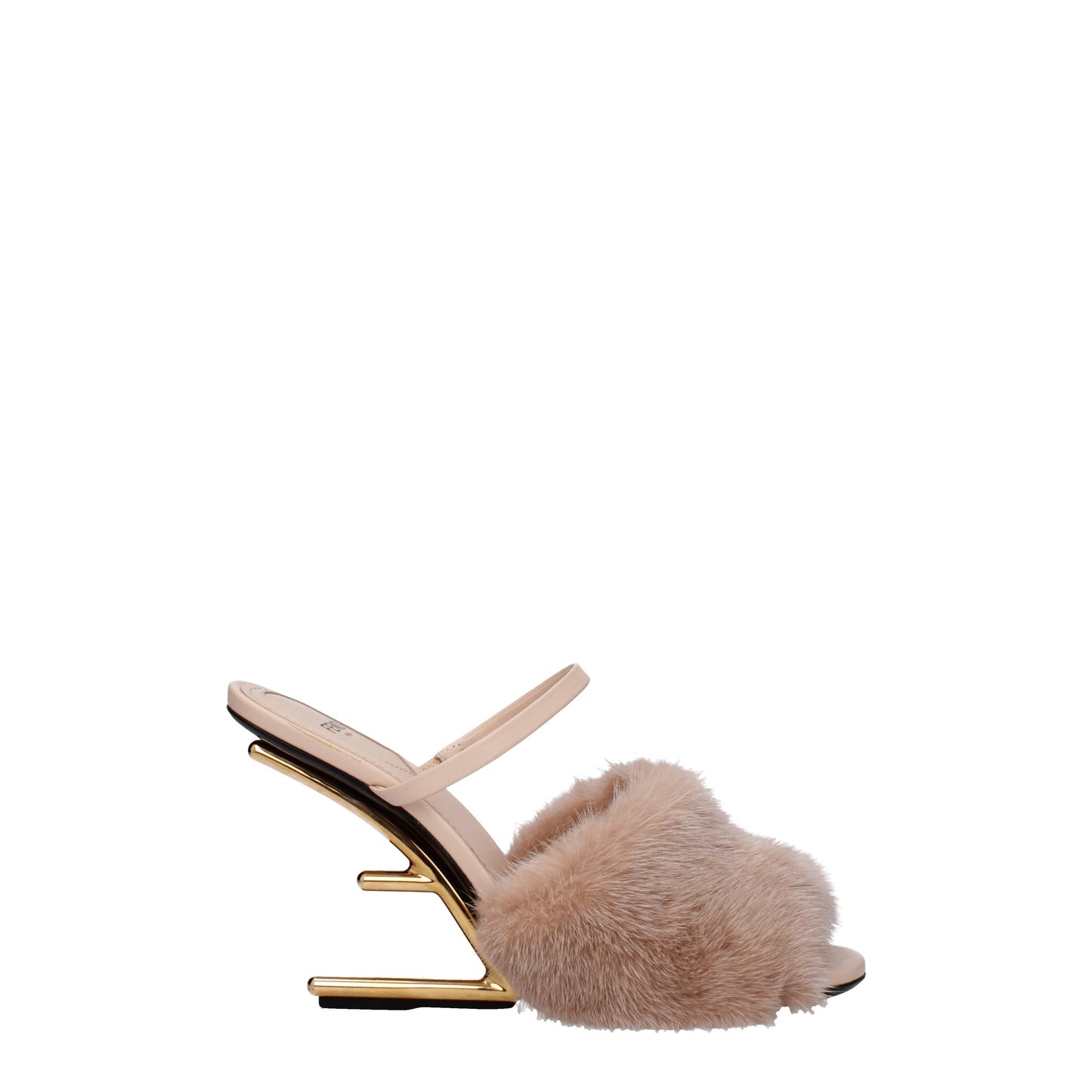 Fendi Women's Sandals in Mink Pink