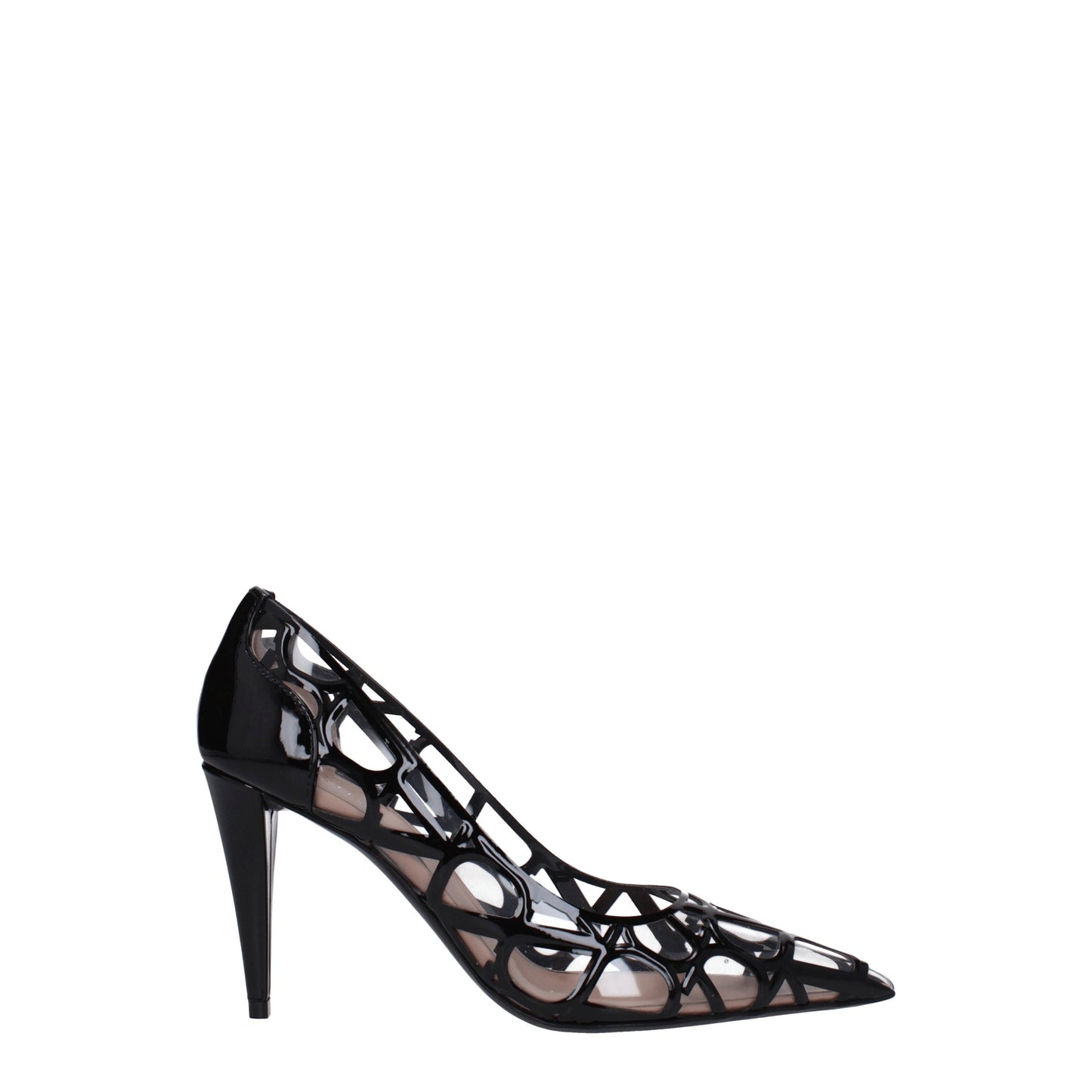 Valentino Garavani Women's Pumps in PVC Transparent/Black