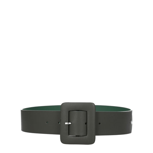 Max Mara Belts Women Leather Green