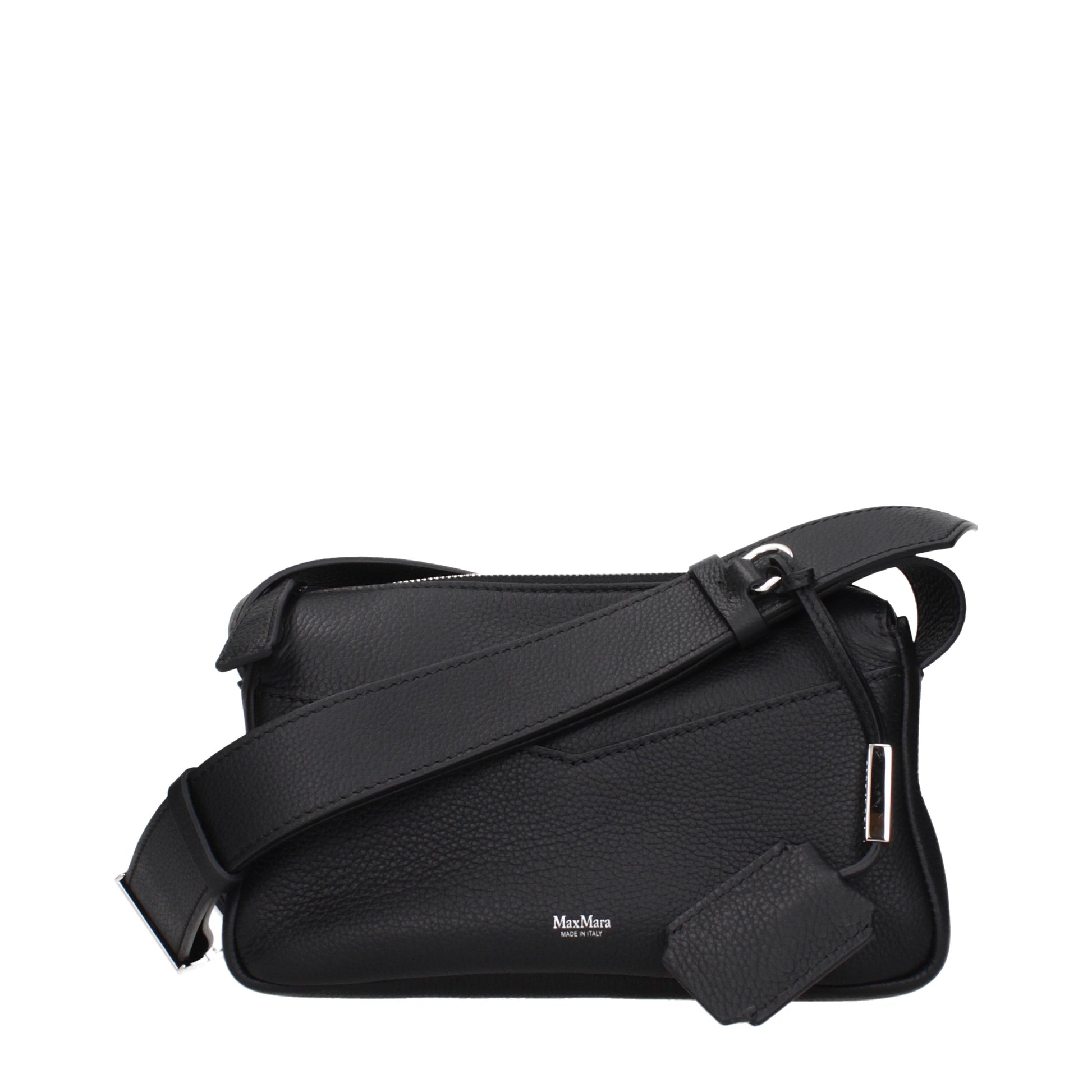 Max Mara Crossbody Bags Women Leather Black