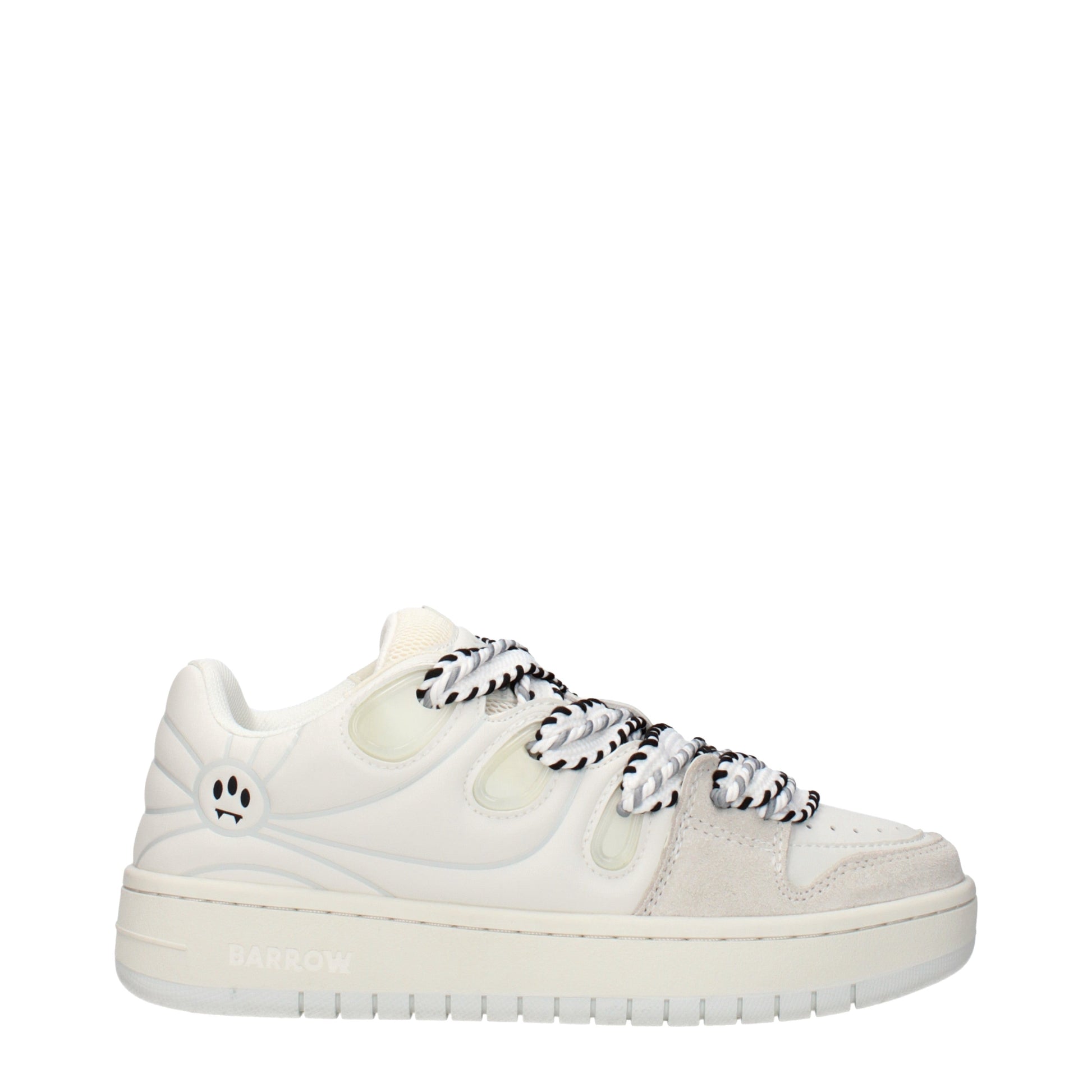 Barrow Sneakers Women Leather White/Light Grey