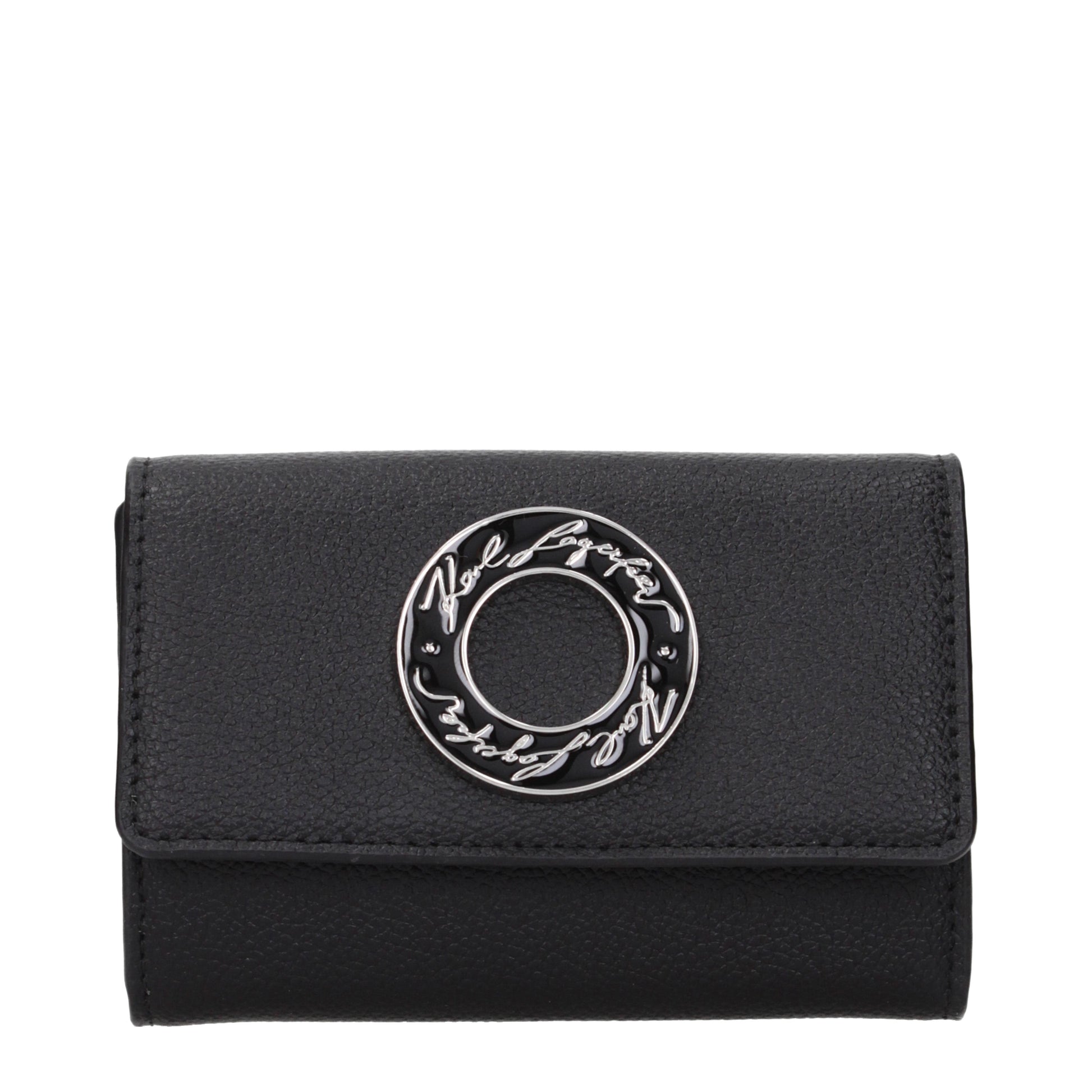 Karl Lagerfeld Coin Purses Women Polyester Black