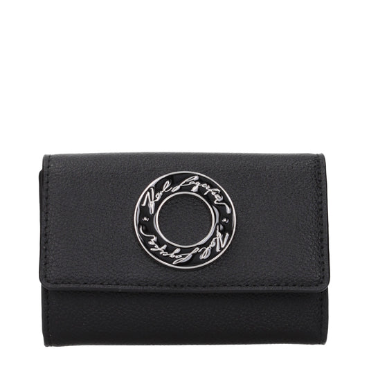 Karl Lagerfeld Coin Purses Women Polyester Black