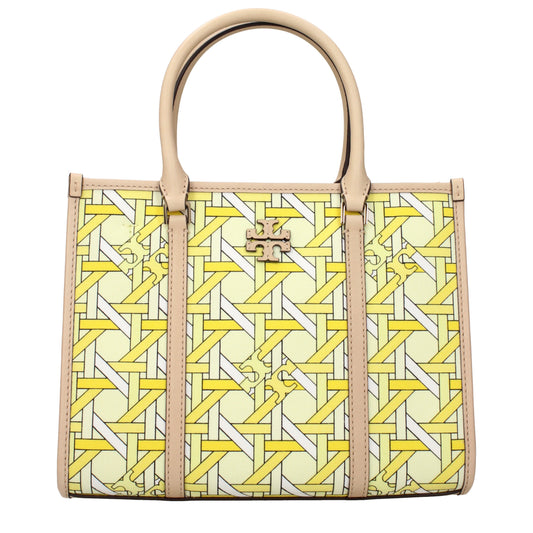 Tory Burch Handbags Women Fabric  Yellow