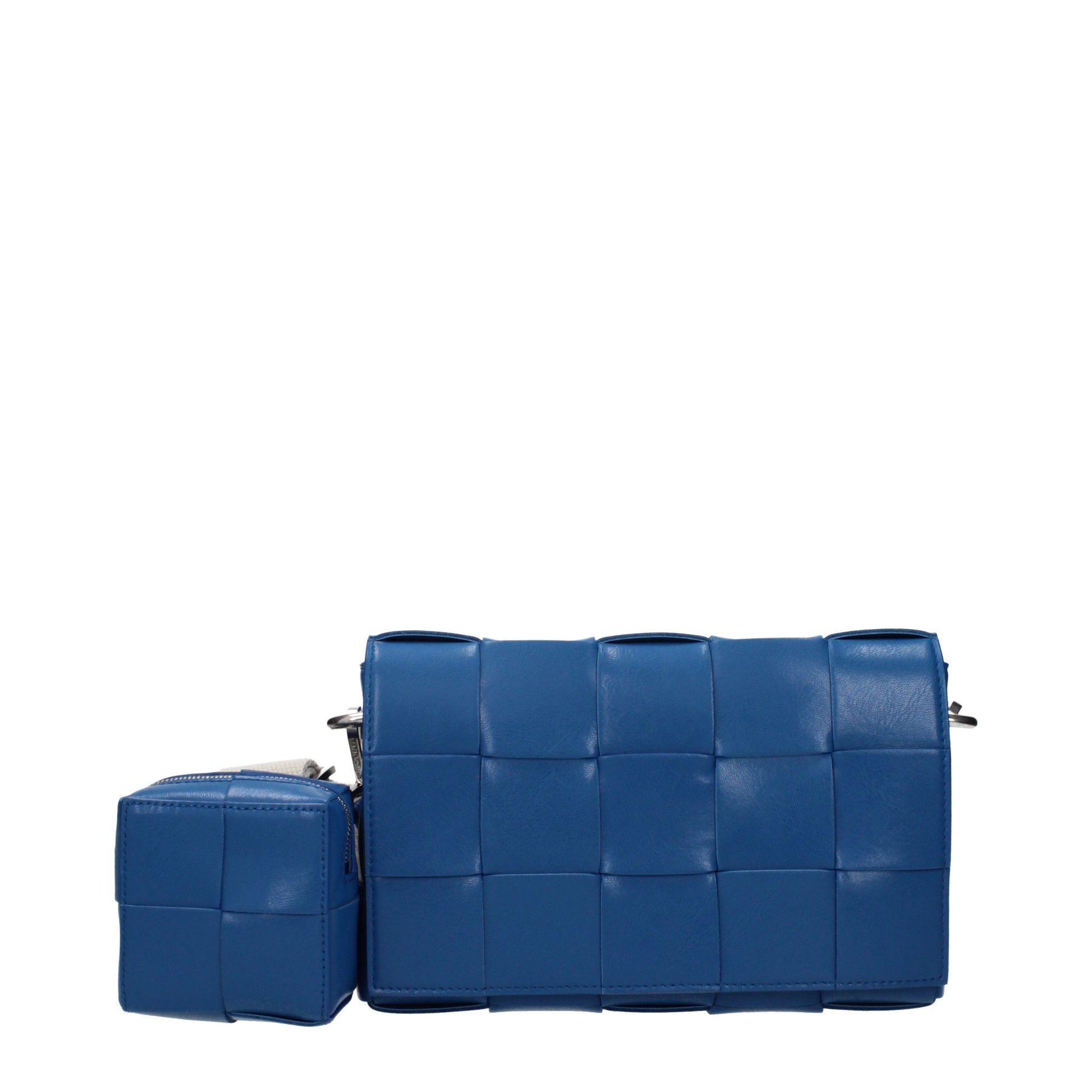 Bottega Veneta Men's Crossbody Bags Leather Pacific