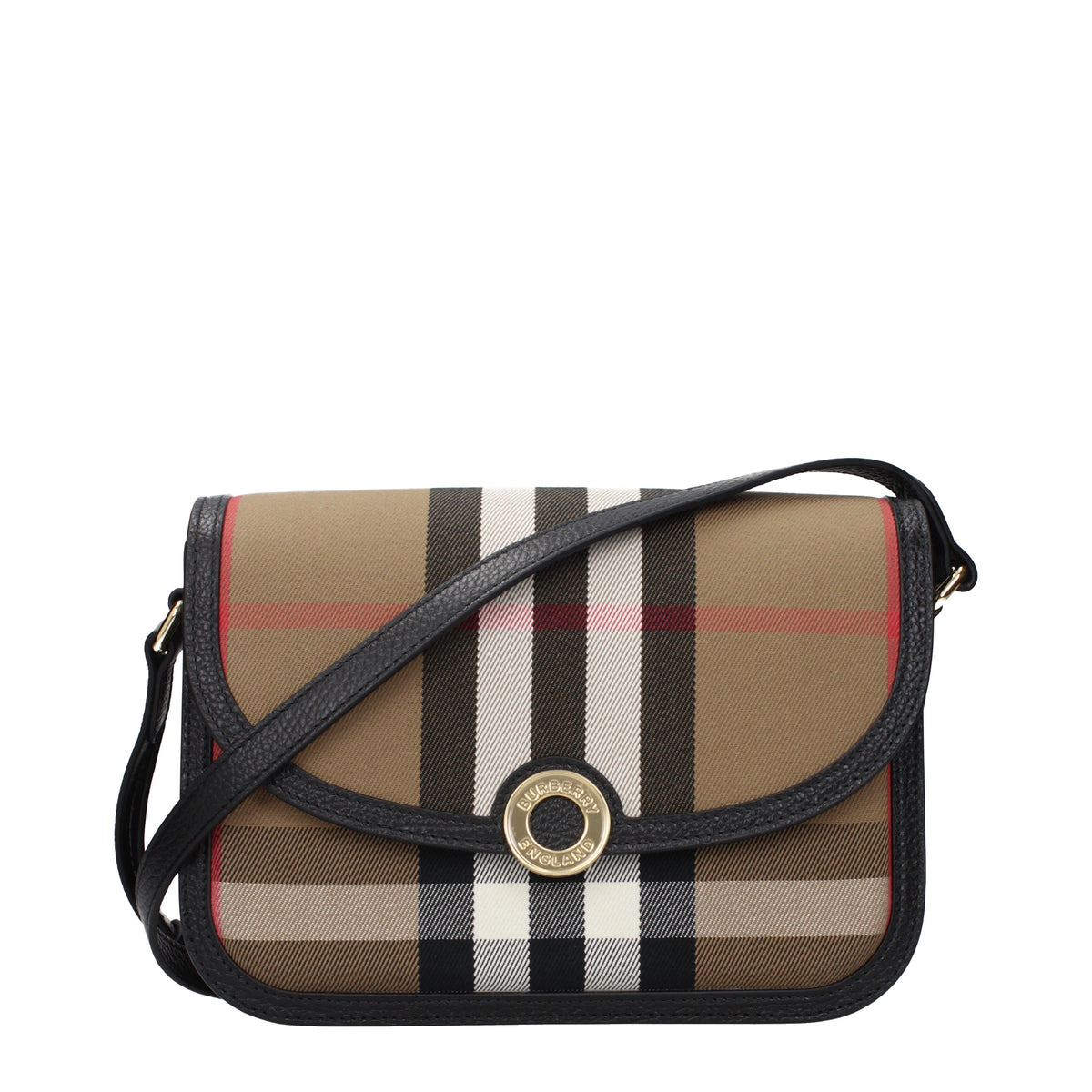 Burberry Crossbody Bags Women Fabric  Brown/Black