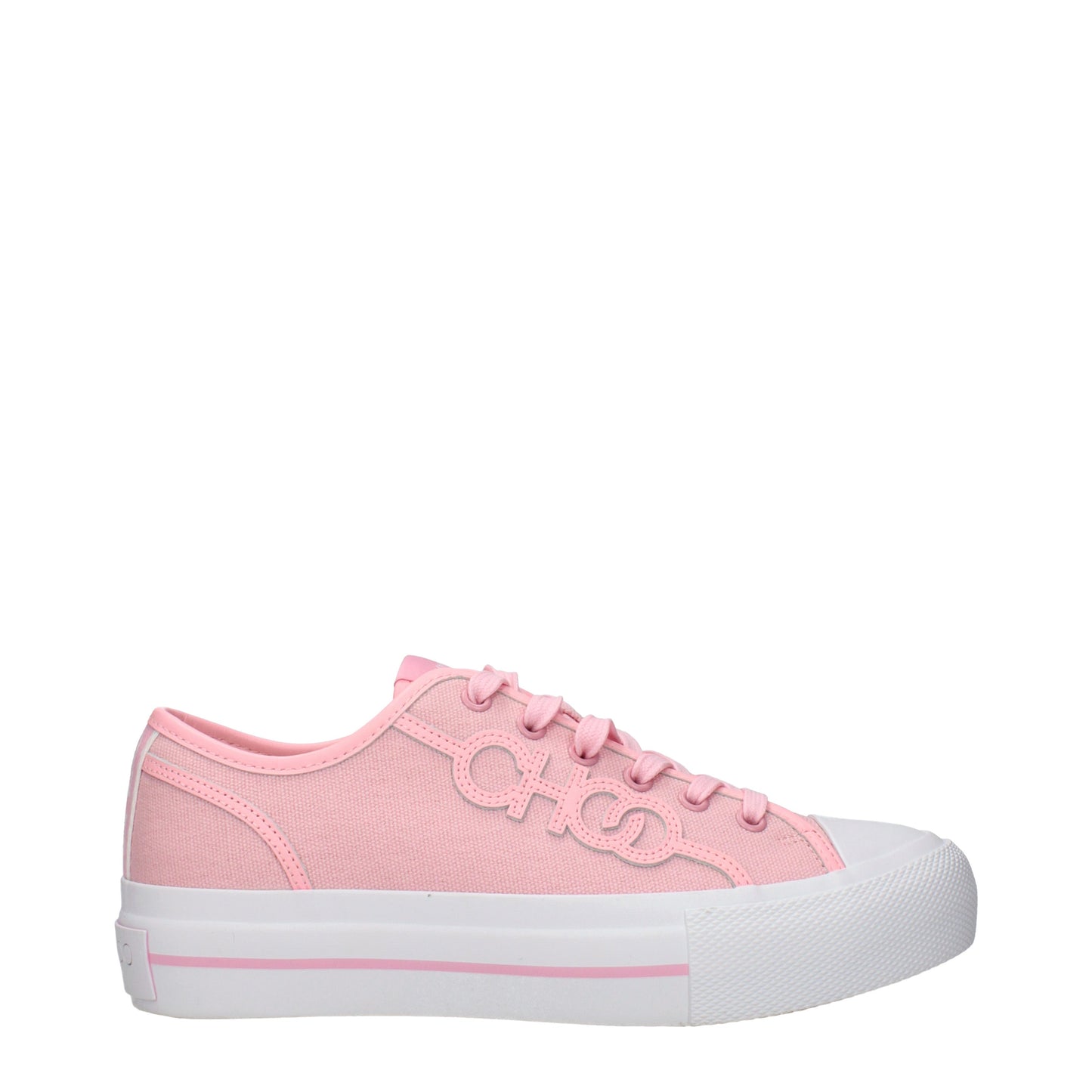Jimmy Choo Sneakers Women Fabric  Pink/Ice
