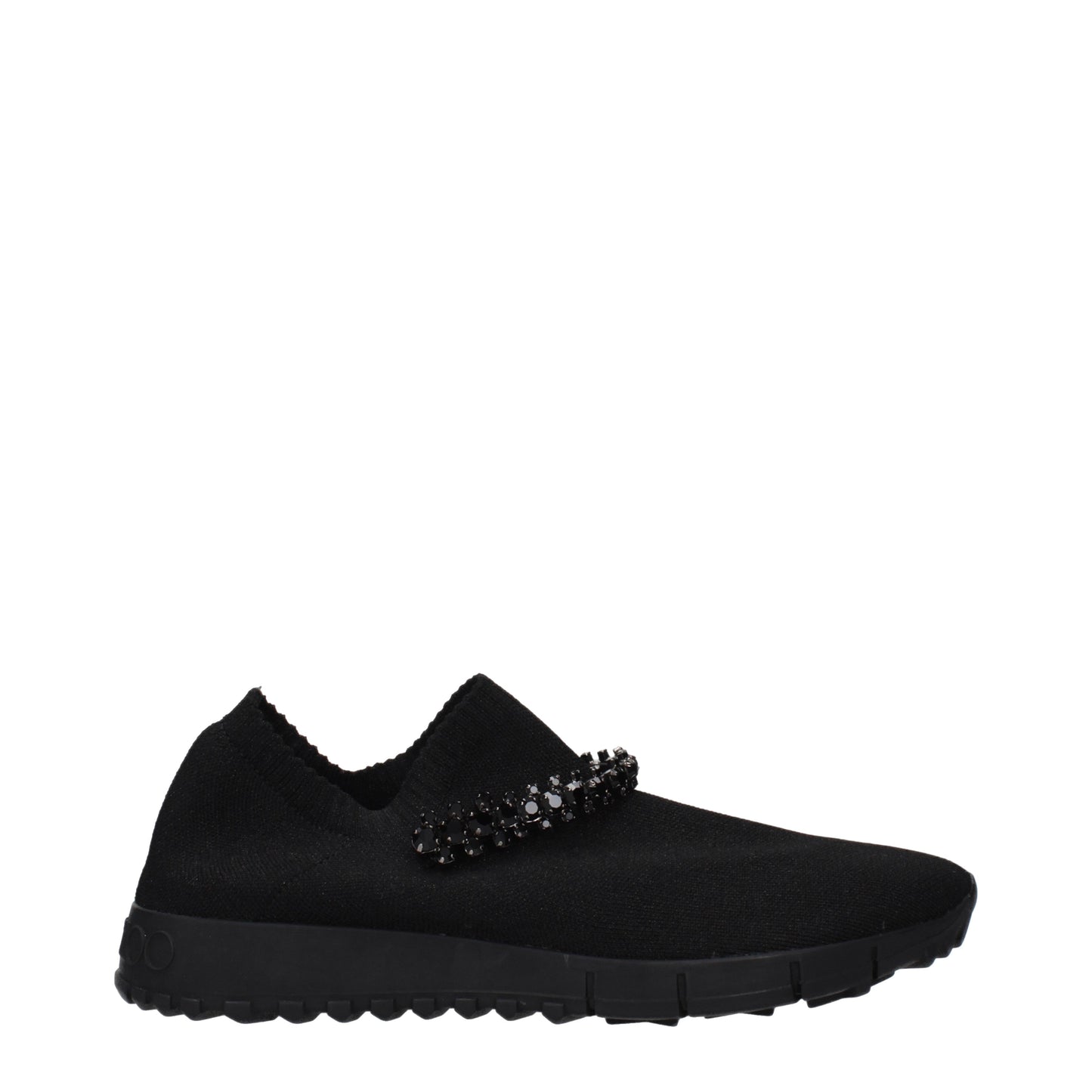 Jimmy Choo Slip on Women Fabric  Black