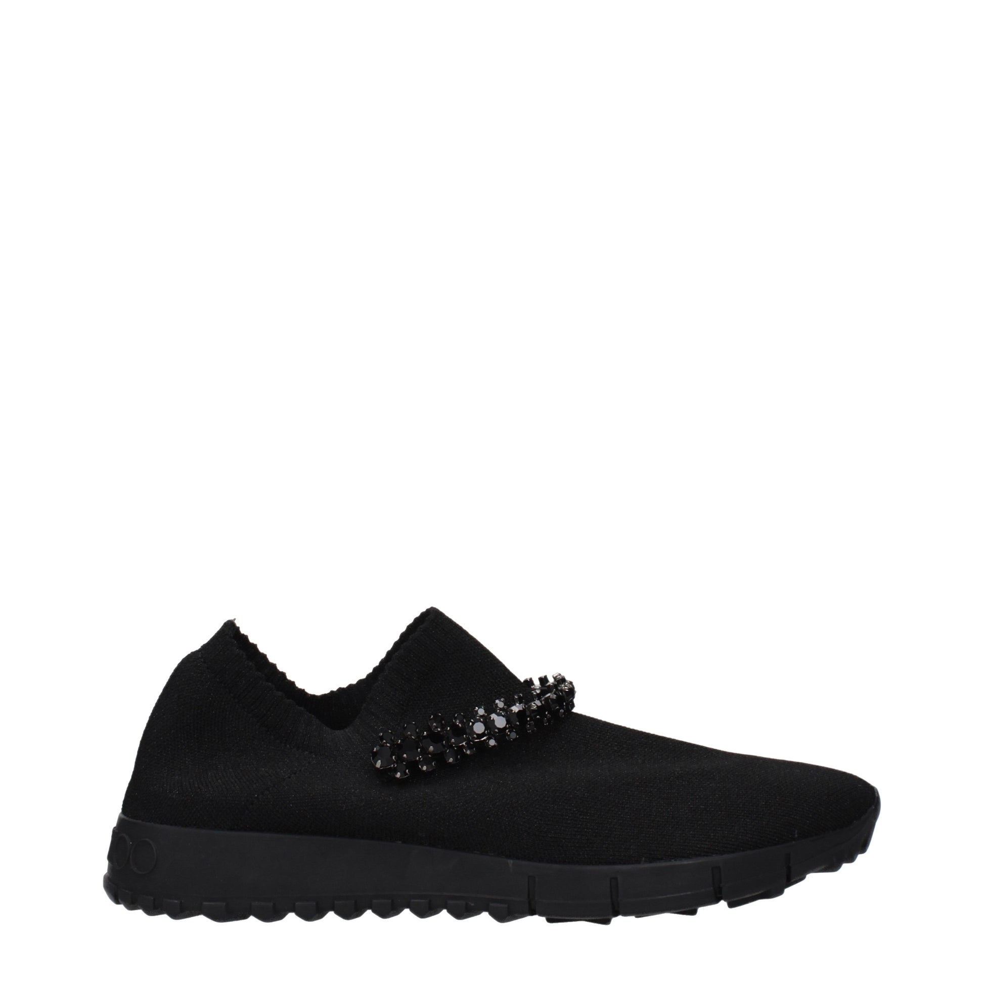 Jimmy Choo Slip on Women Fabric  Black