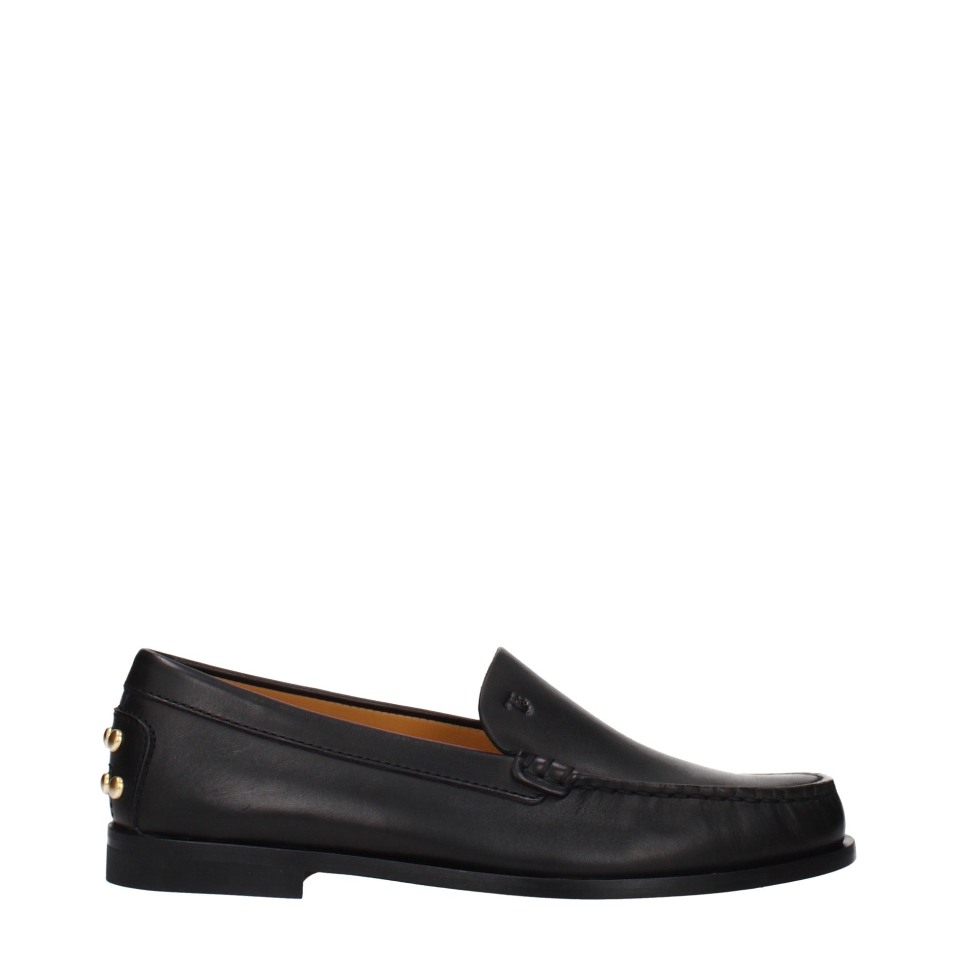 Tod's Loafers Women Leather Black