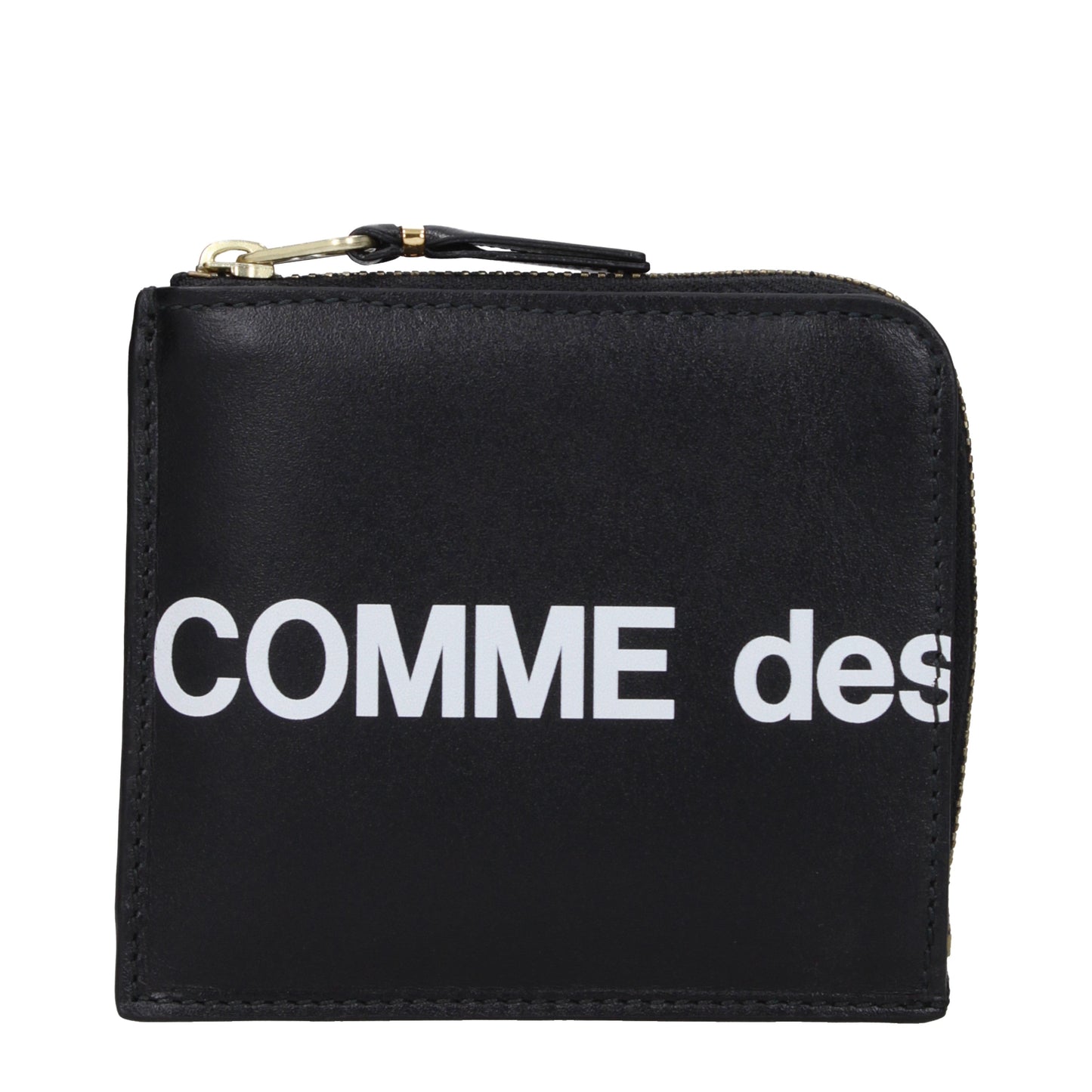 Comme des Garçon Coin Purses Men Leather Black