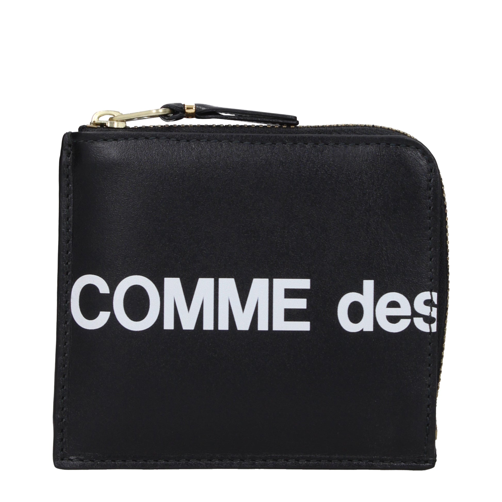 Comme des Garçon Coin Purses Men Leather Black