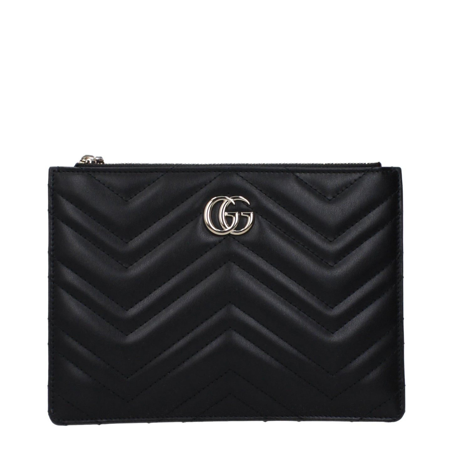 Gucci Clutches Women Leather Black