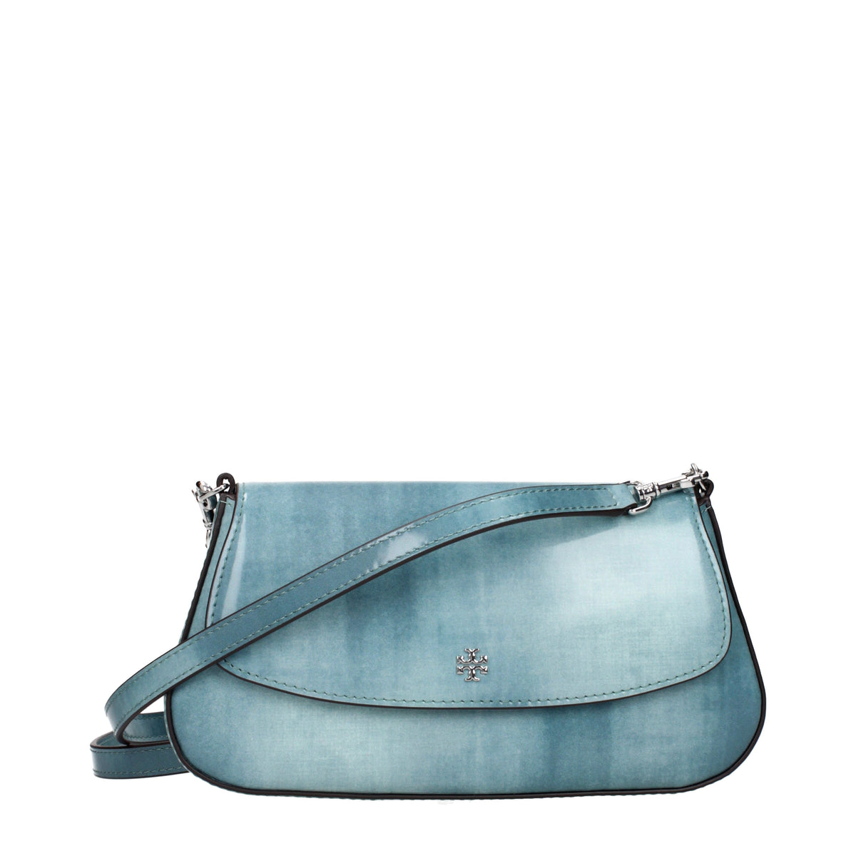 Tory Burch Crossbody Bags Women Leather Blue