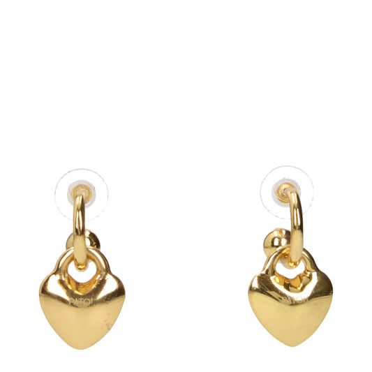 Patou Earrings Women Brass Gold