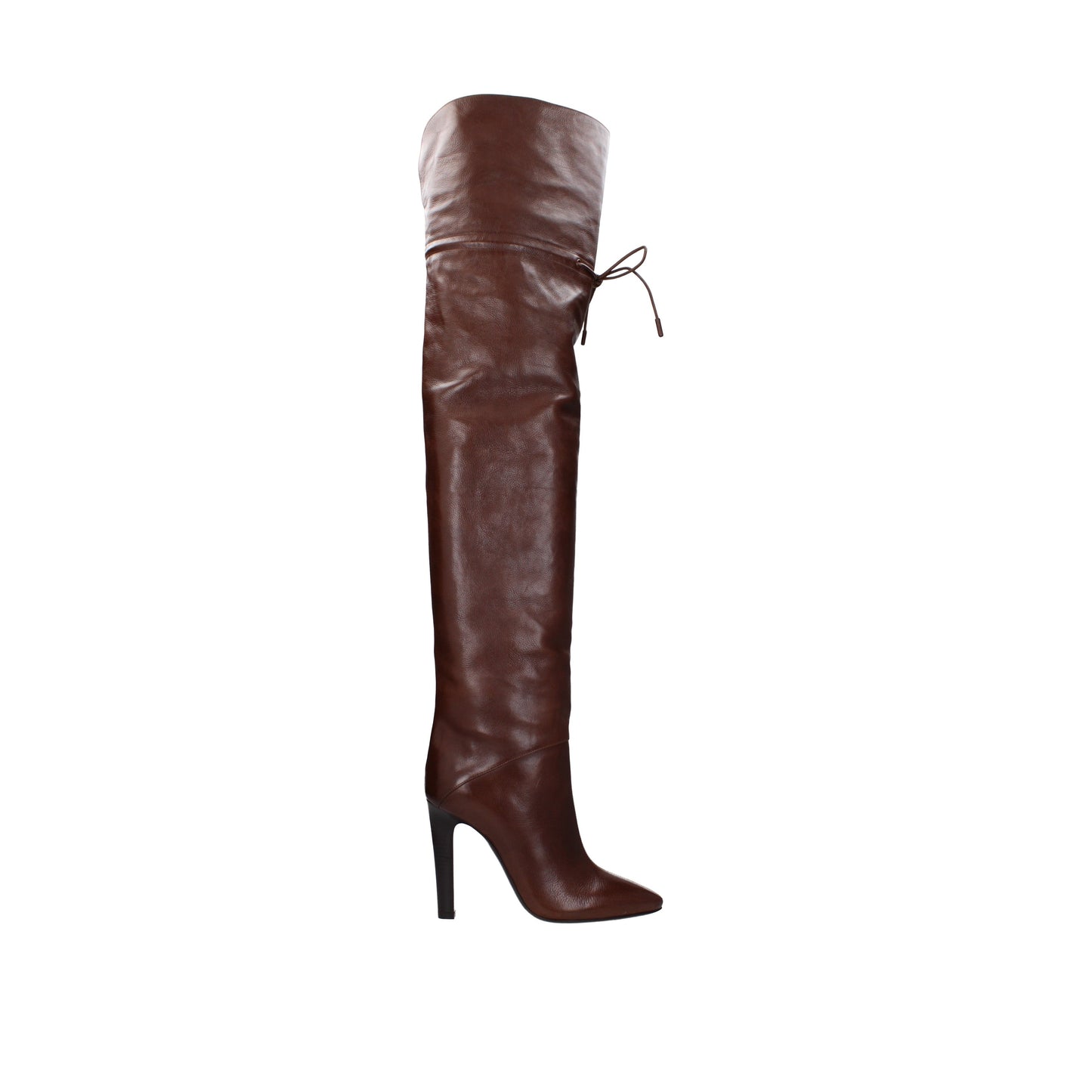 Saint Laurent Women's Boots in Leather Brown