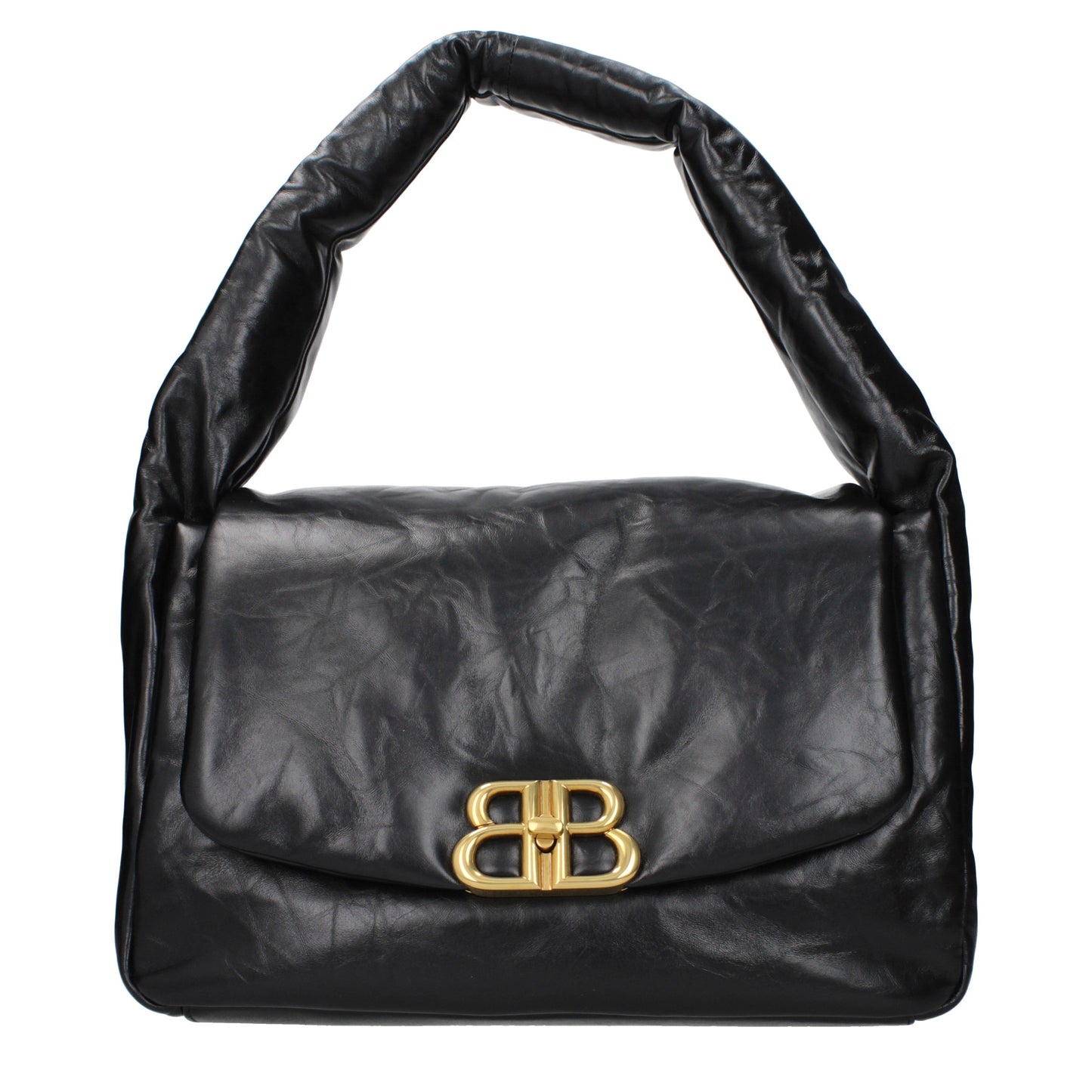 Balenciaga Handbags Women Leather Black