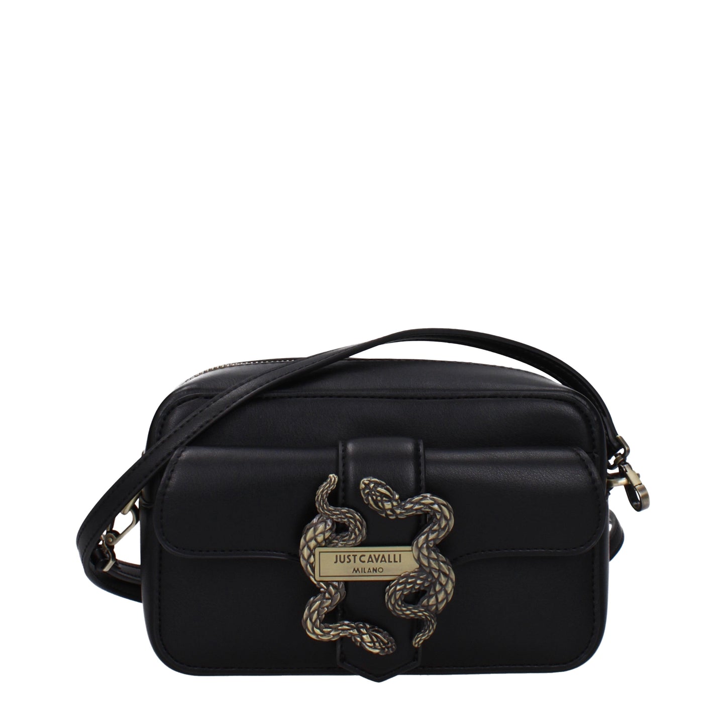 Just Cavalli Crossbody Bags Women Polyurethane Black