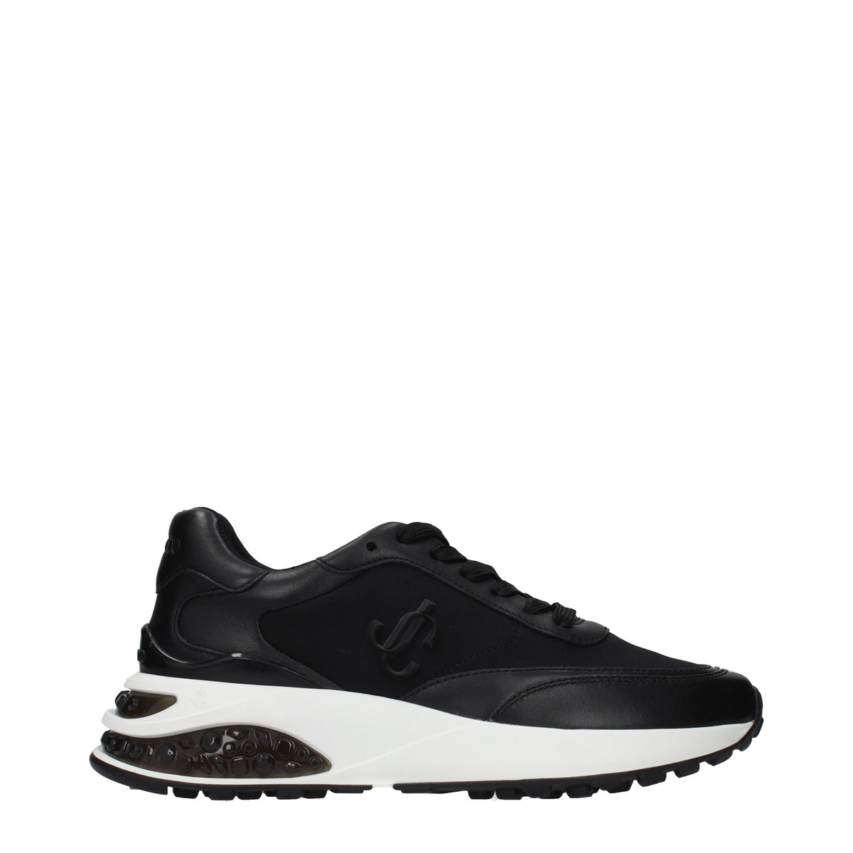 Jimmy Choo Sneakers Women Fabric  Black