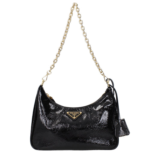 Prada Women's Shoulder Bags Patent Leather
