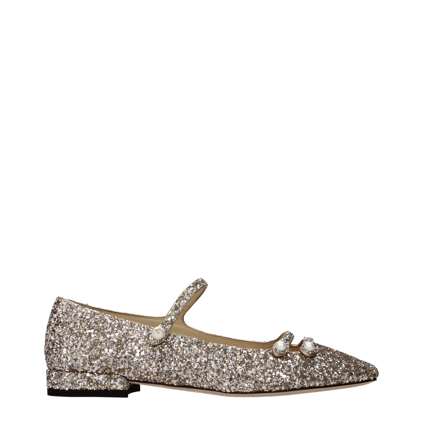 Jimmy Choo Women's Ballet Flats Glitter