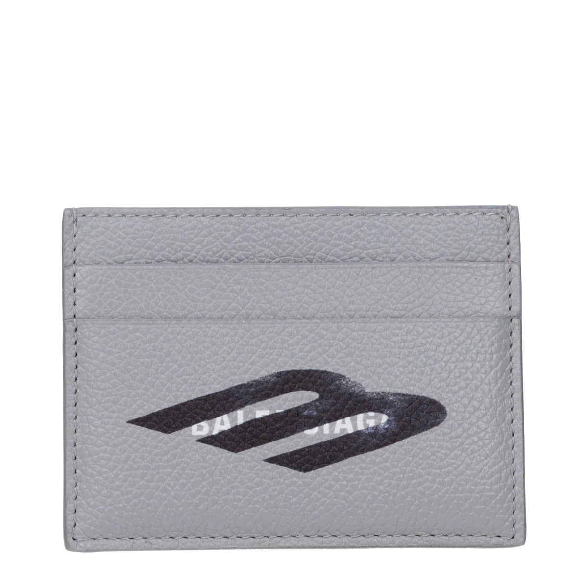 Balenciaga Document Holders Men Leather Gray