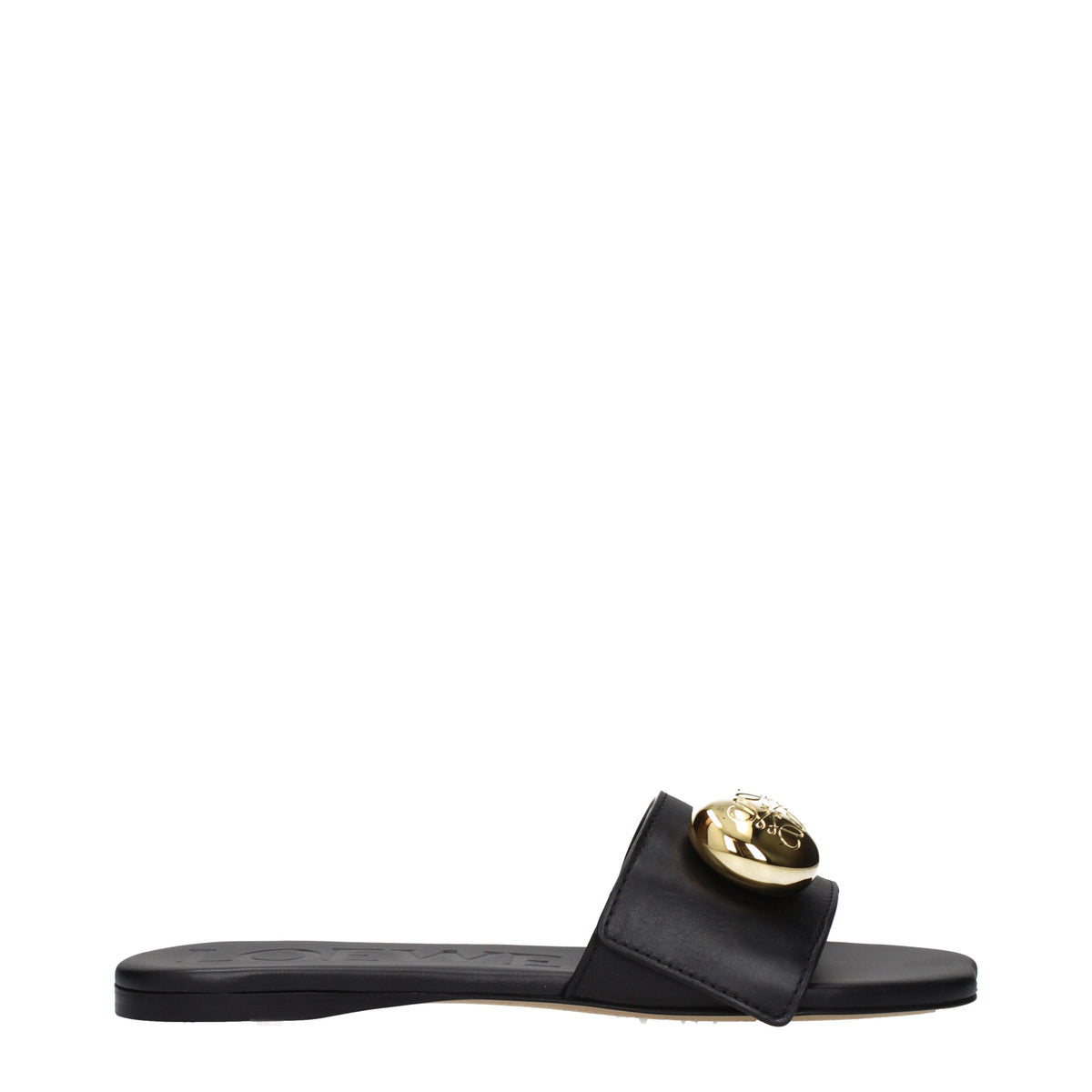 Loewe Slippers and Clogs Women Leather Black