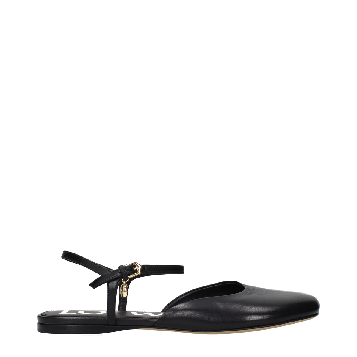 Loewe Sandals Women Leather Black