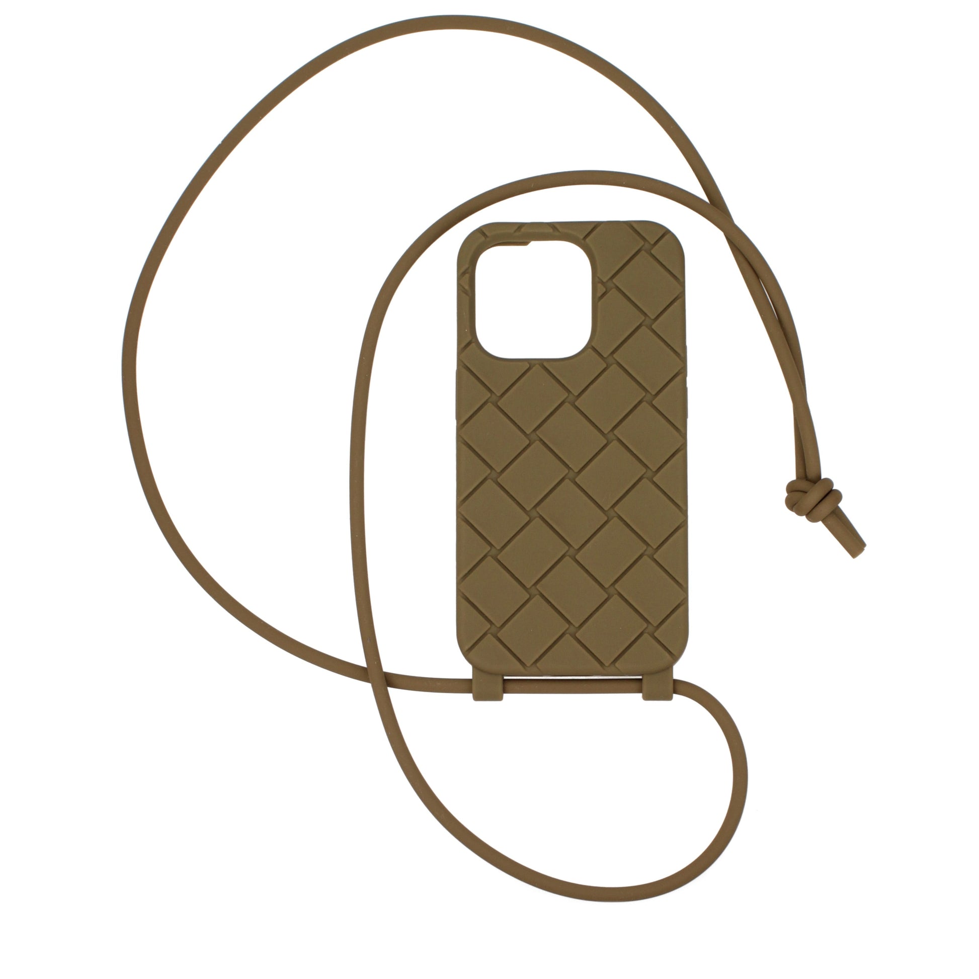 Bottega Veneta IPhone Covers Men Rubber Green/Mud
