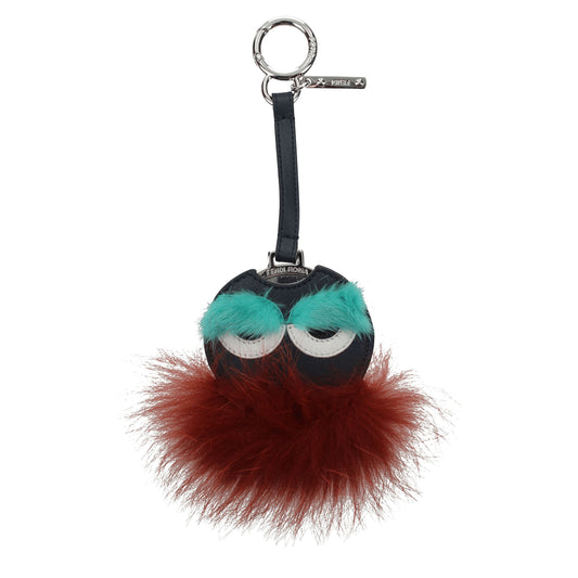 Fendi Keychain Women Fur  Multicolor