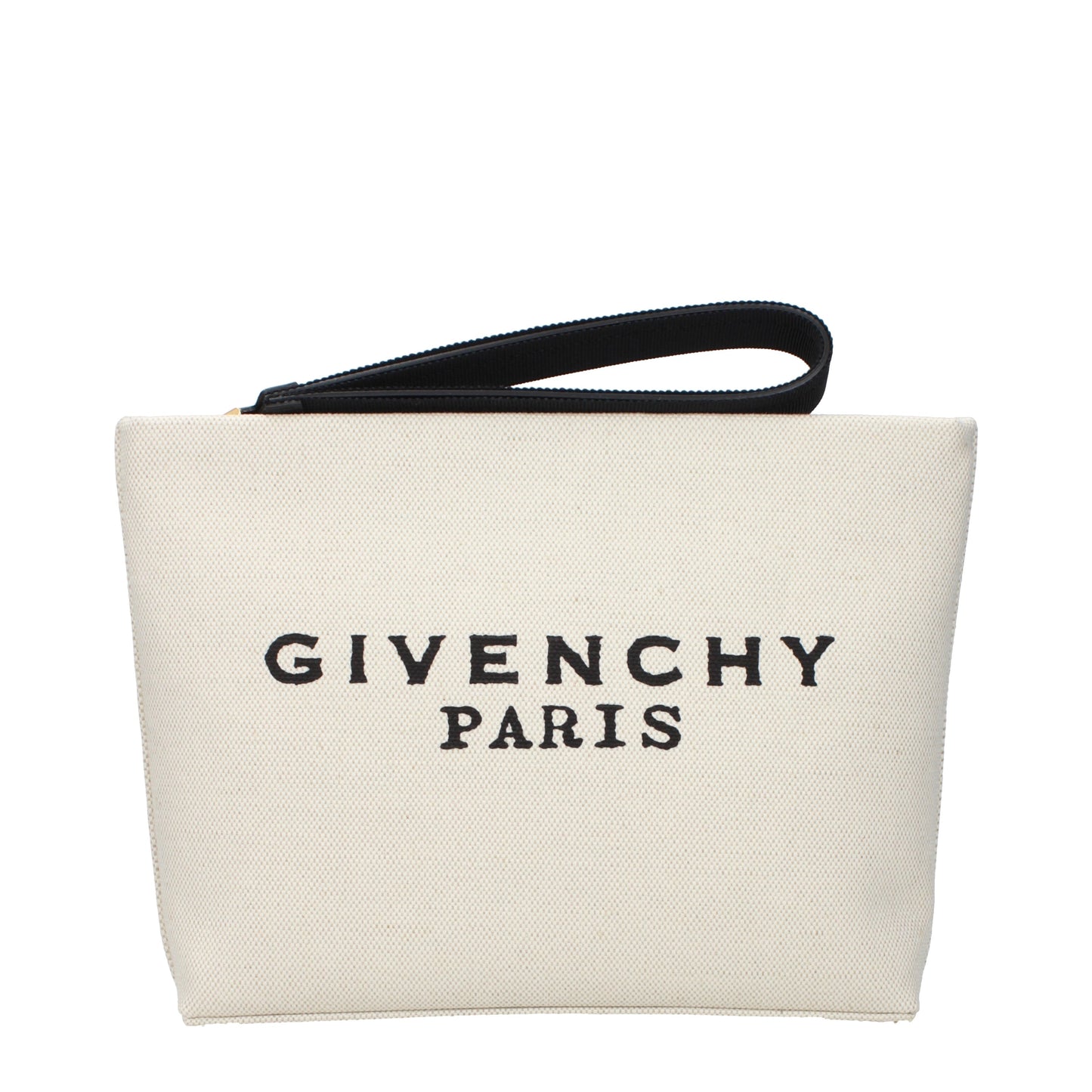 Givenchy Clutches Women Fabric  Beige/Black