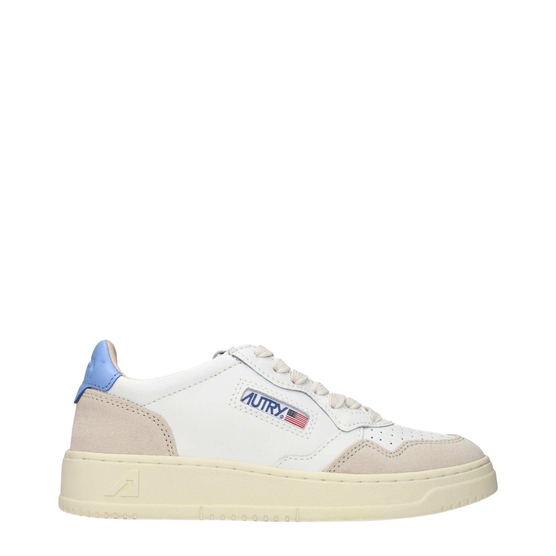 Autry Sneakers Women Leather White/Dark Blue