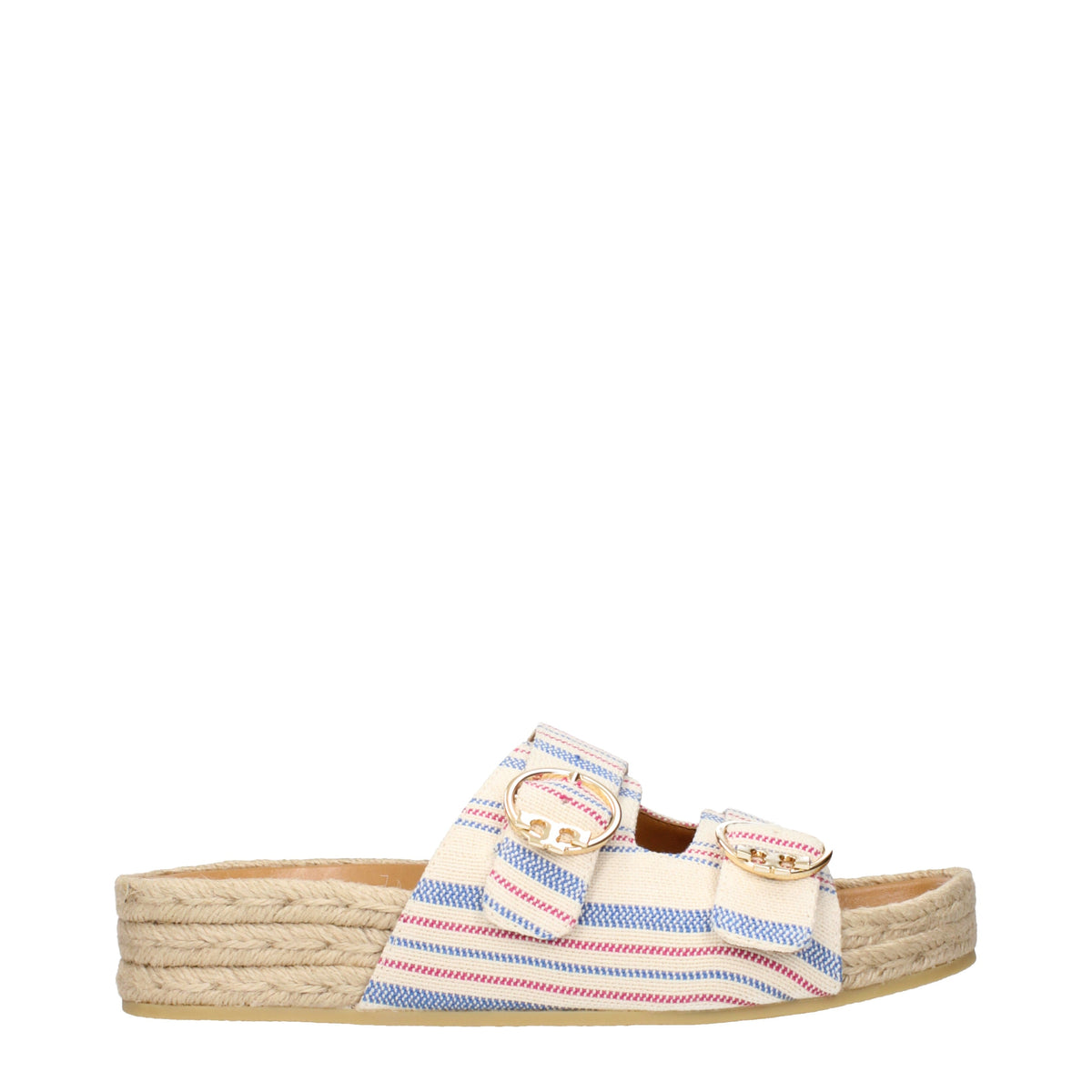 Tory Burch Slippers and Clogs Women Fabric  Beige