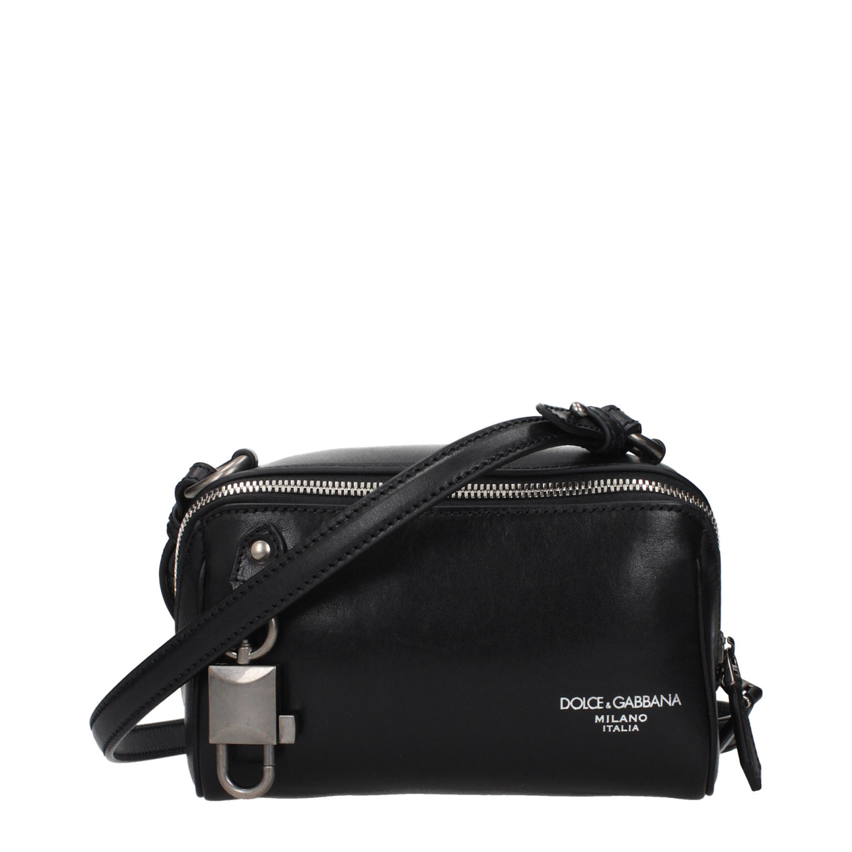 Dolce&Gabbana Crossbody Bags Women Leather Black