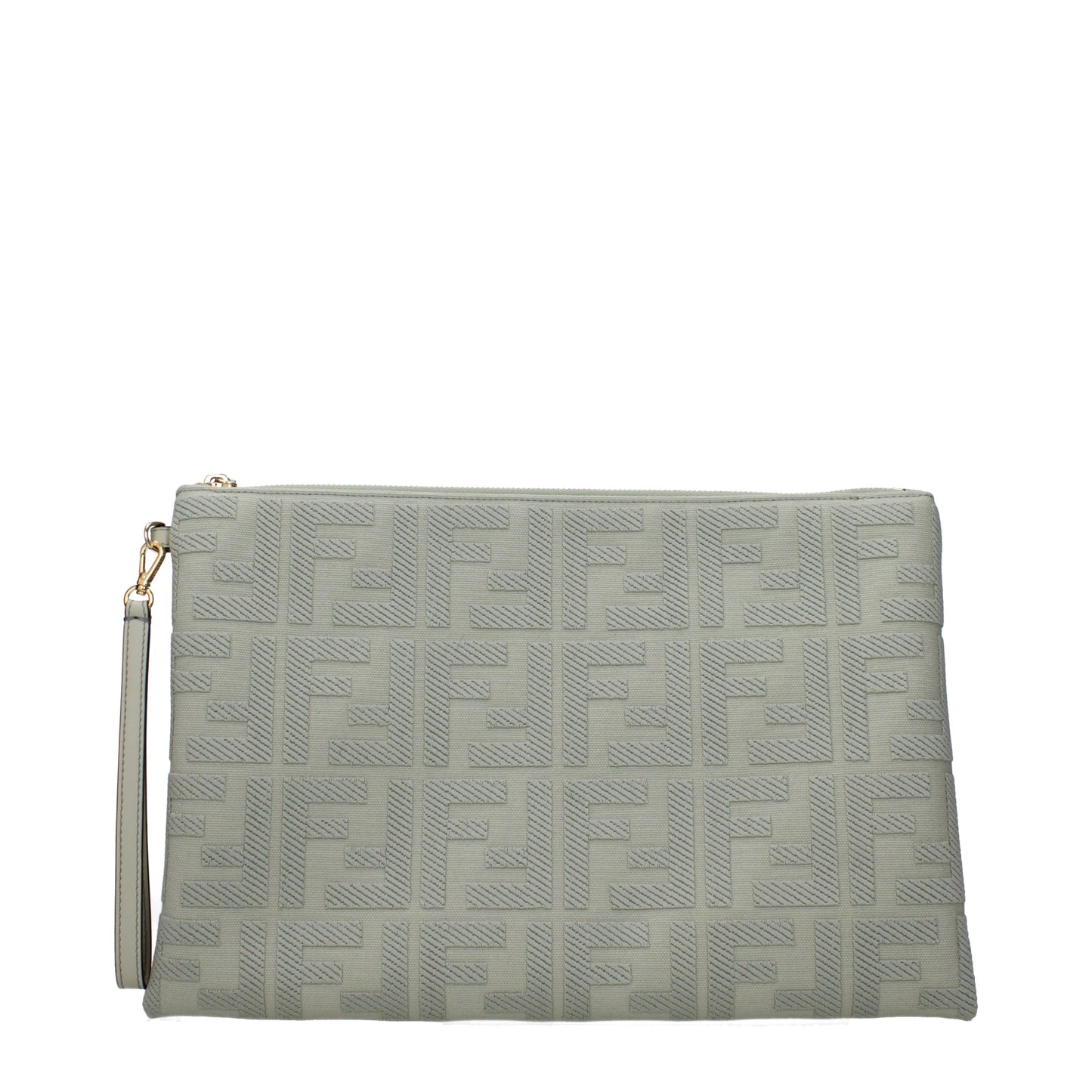 Fendi Women's Clutches Fabric Tea