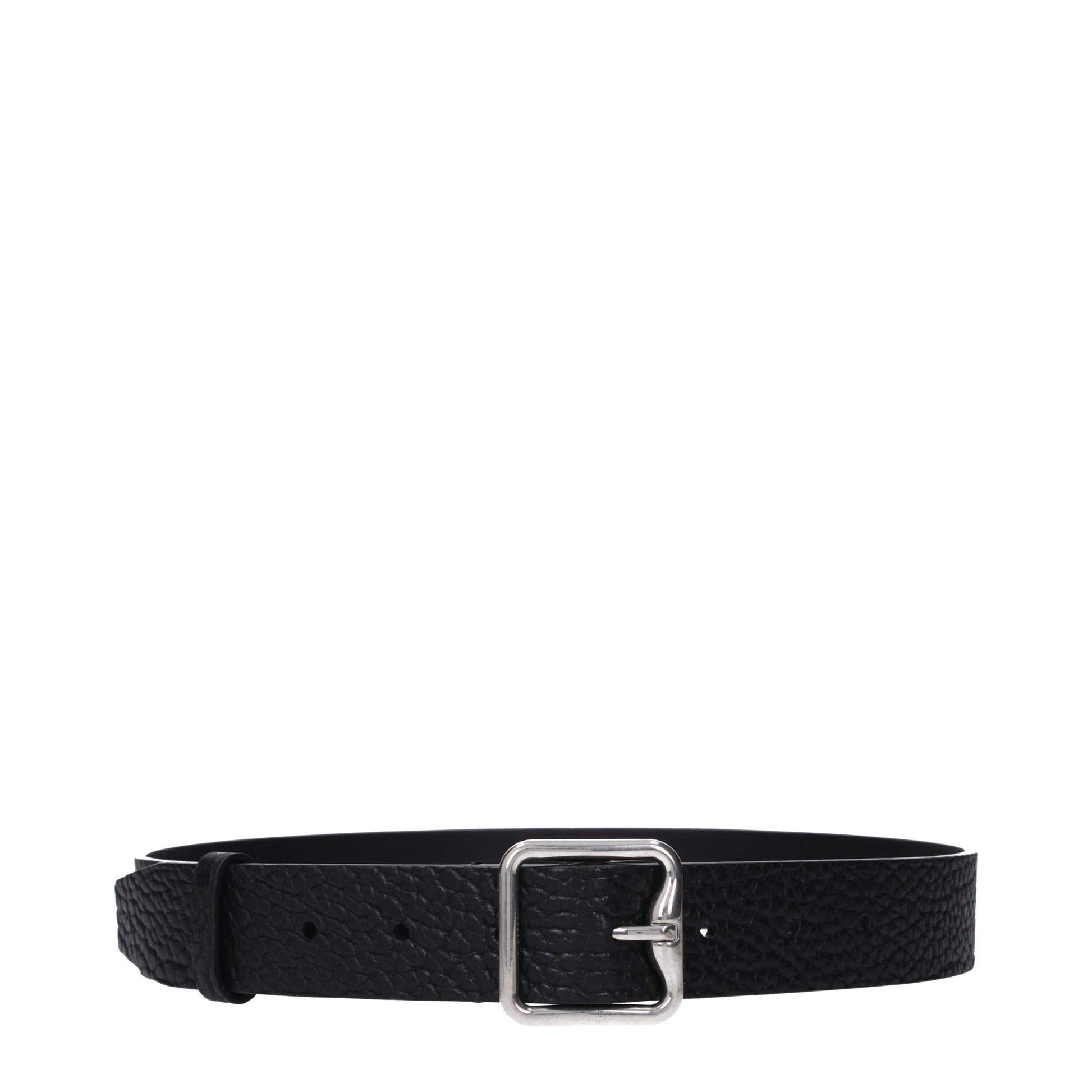 Burberry Belts Women Leather Black
