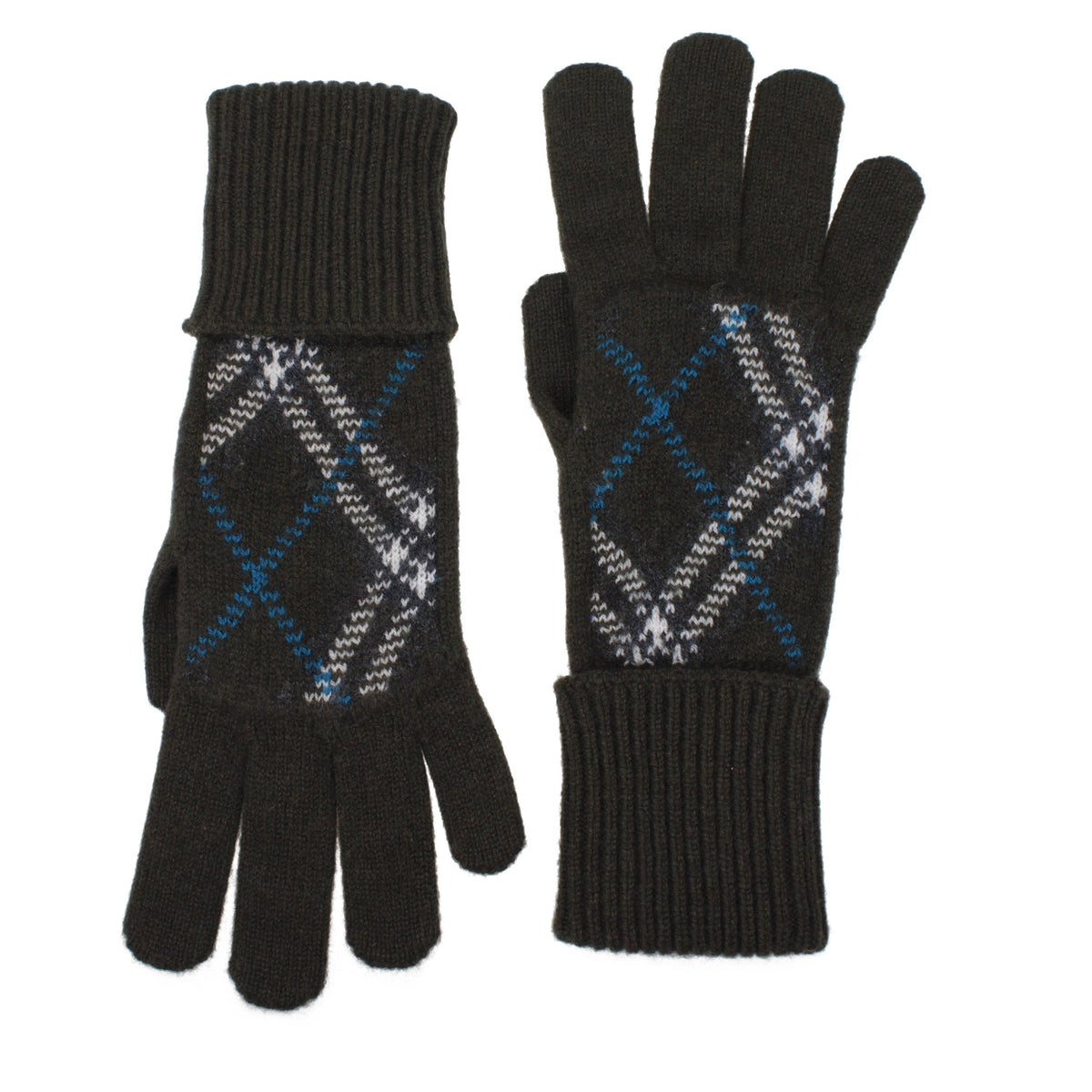 Burberry Gloves Men Cashmere Brown/Cedar