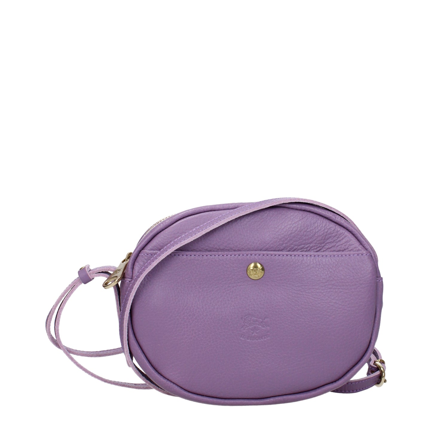 Il Bisonte Crossbody Bags Women Leather Violet/Wisteria