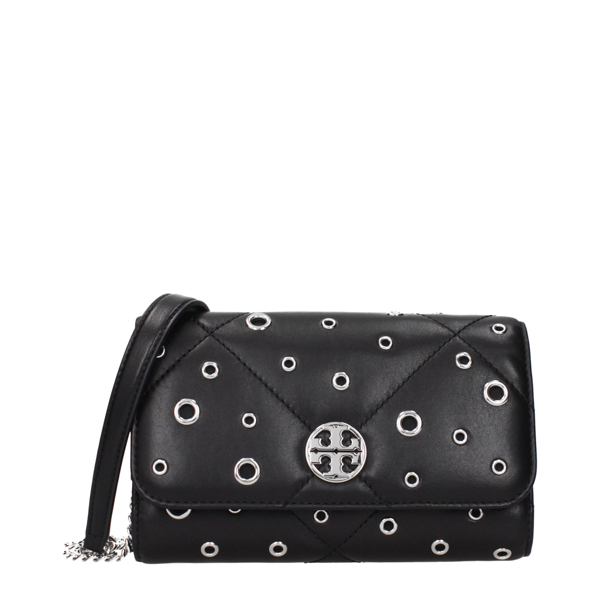 Tory Burch Clutches Women Leather Black
