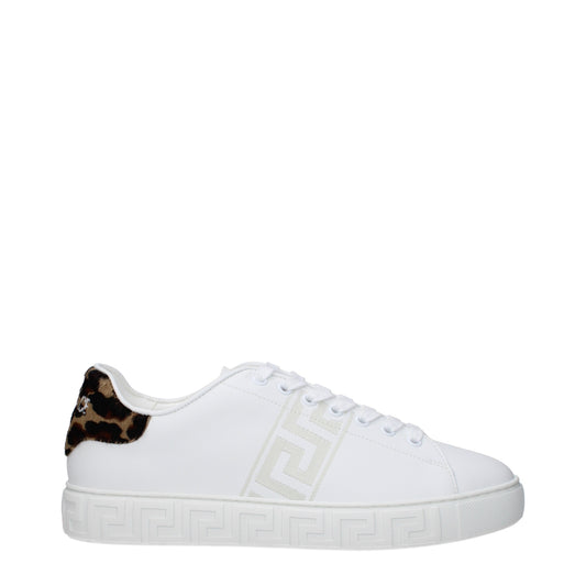 Versace Sneakers Men Leather White