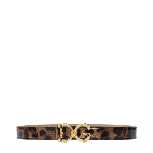 Dolce&Gabbana Belts Women Leather Brown