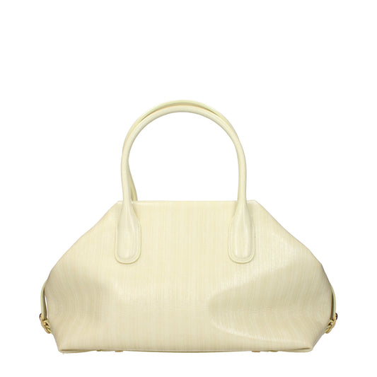 Themoirè Handbags Women Eco Leather Beige/Ivory