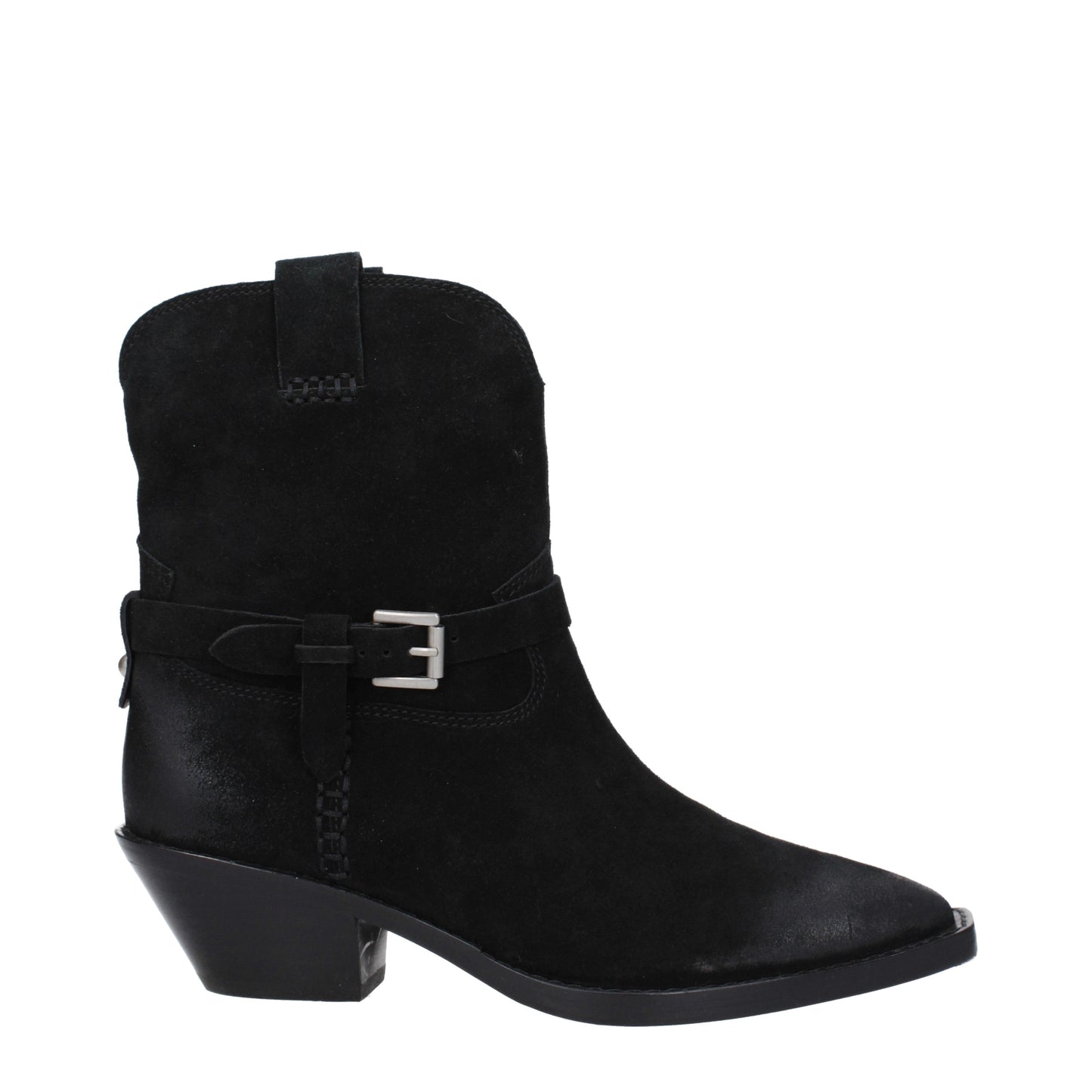 Ash Women's Boots in Suede Black