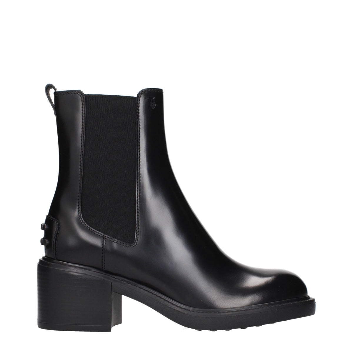 Tod's Ankle Boots Women Leather Black