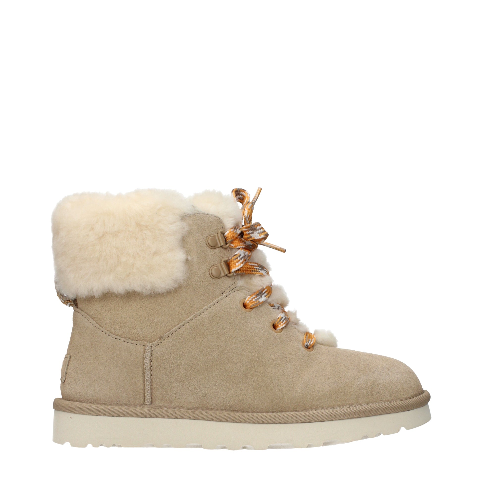 UGG Ankle Boots Women Suede Beige/Sand