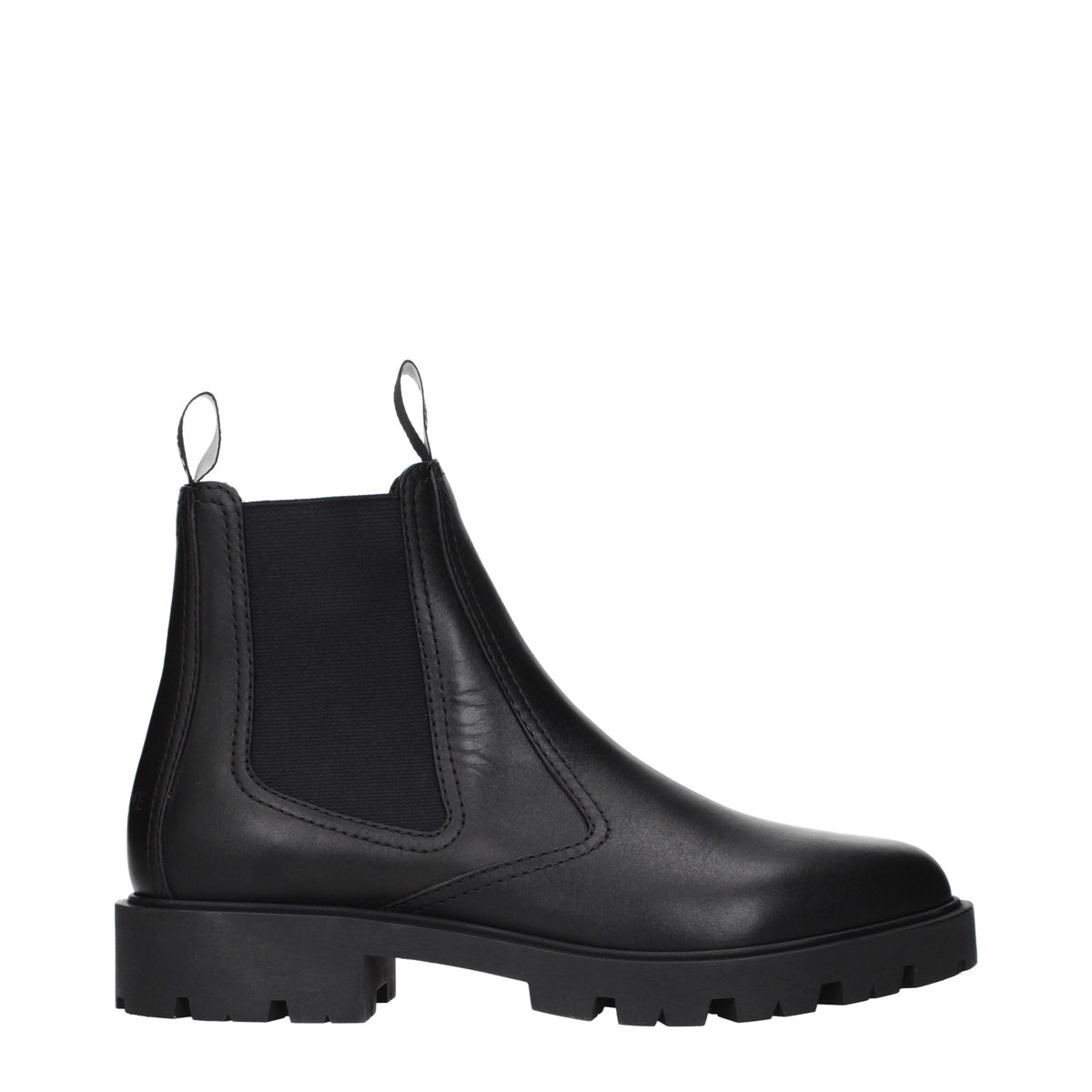 Celine Ankle Boots Men Leather Black