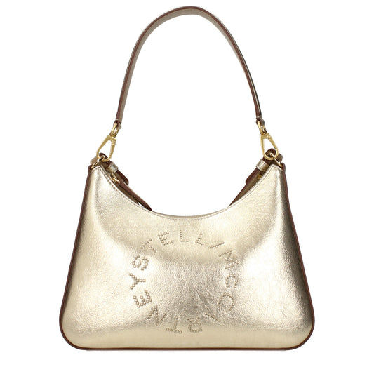 Stella McCartney Shoulder Bags Women Leather Gold/Pale Gold