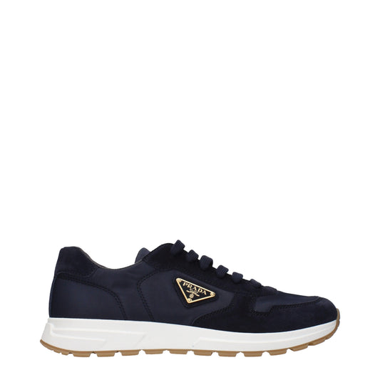 Prada Sneakers Men Nylon Blue